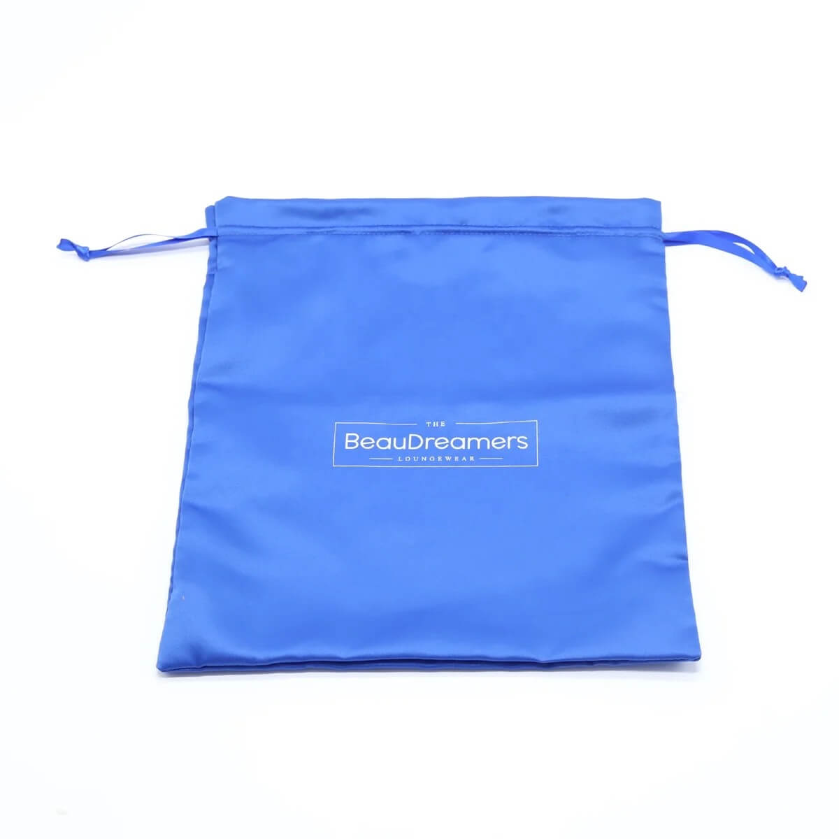 Personalized Single String Silk Satin Jewelry Bag Luxury Drawstring Gift Silk Dust Cosmetic Packaging Bag