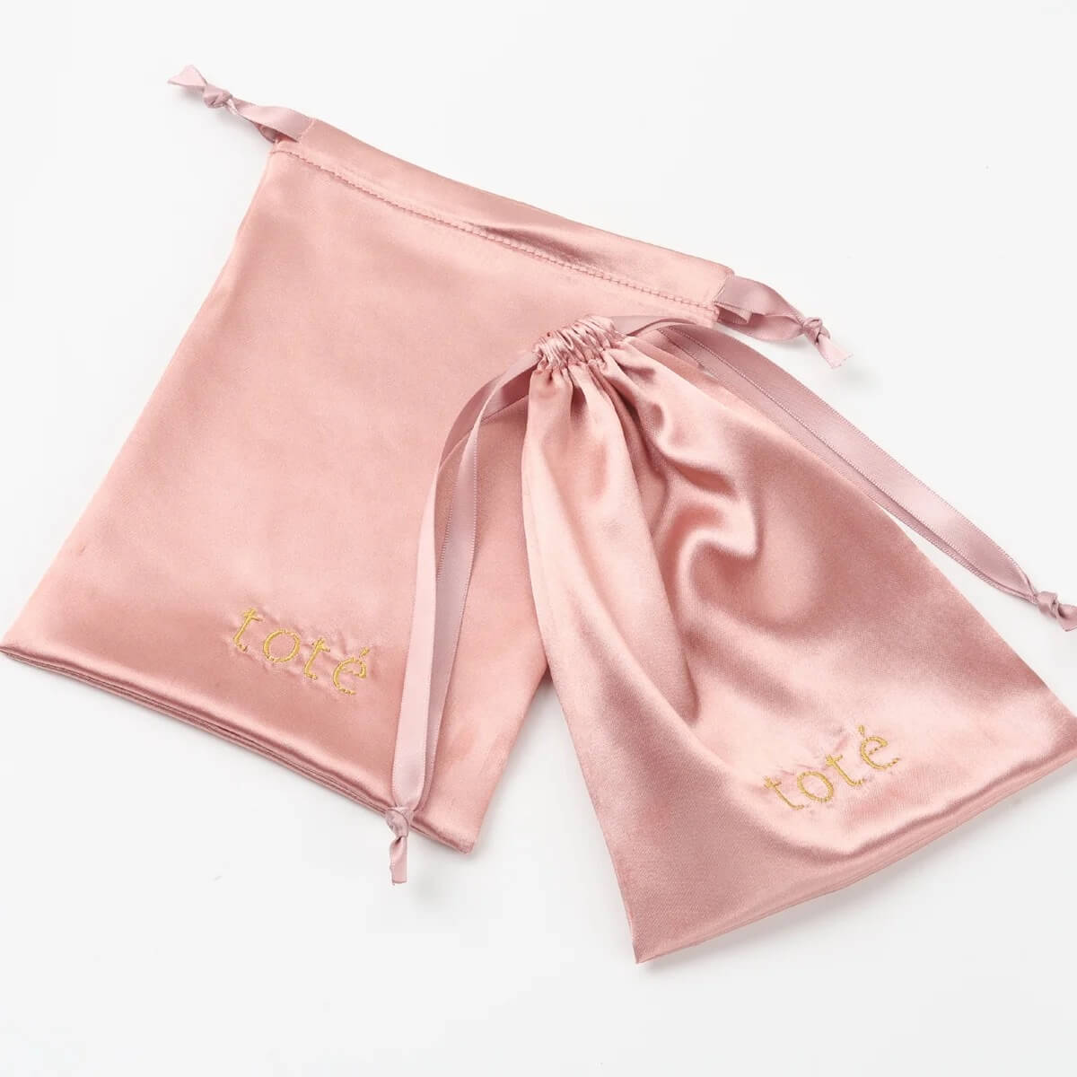 High End Silk Drawstring Jewelry Pouch Small Satin Silk Gift Perfume Bag For Cosmetic
