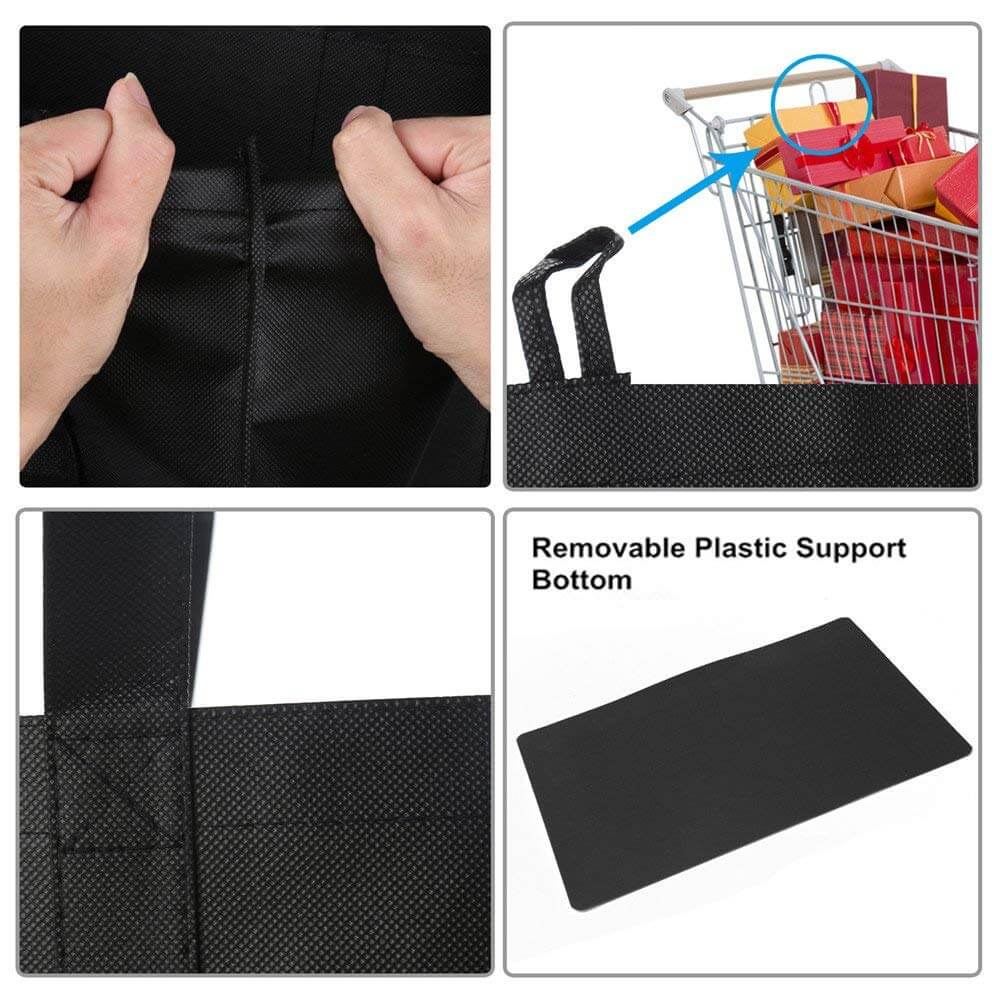 Customised Portable Recycle Non-Woven Shopping Cheap Eco Friendly Bags For Food Carrying