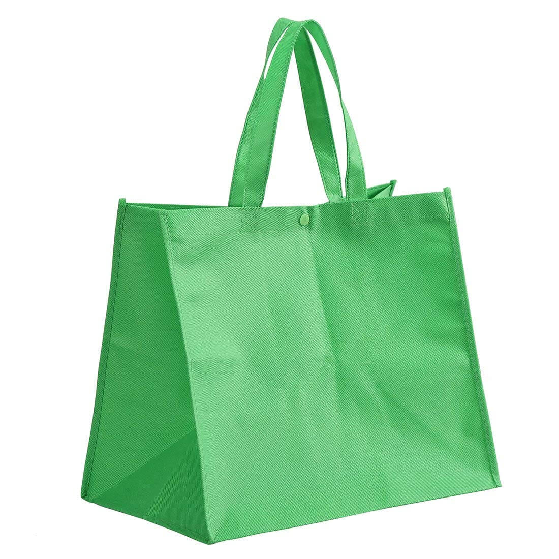 Wholesale Customized Logo Designer Strong Handles Nonwoven Eco Shopping Grocery Bag Reusable