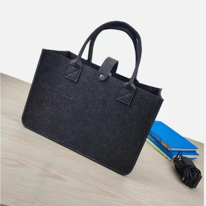 Hot Sale Felt Bag Custom Felted Fabrics Tote Bag Eco Friendly Shopping Bag