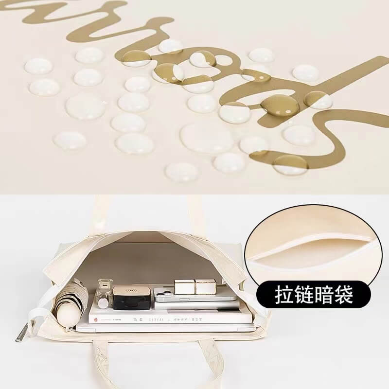 Custom high quality logos pvc shopping bags reusable bag tote fashion leather pvc plastic tote bag