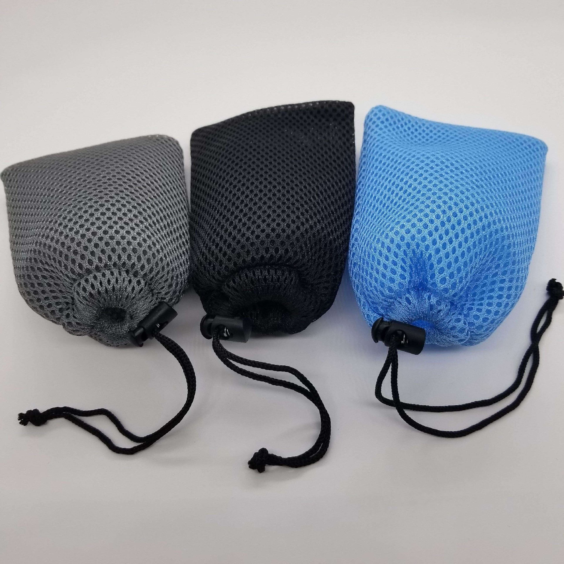 Custom Label Nylon Mesh Soap Skincare Products Packaging Drawstring Bag Eco Gift Mesh Pouch