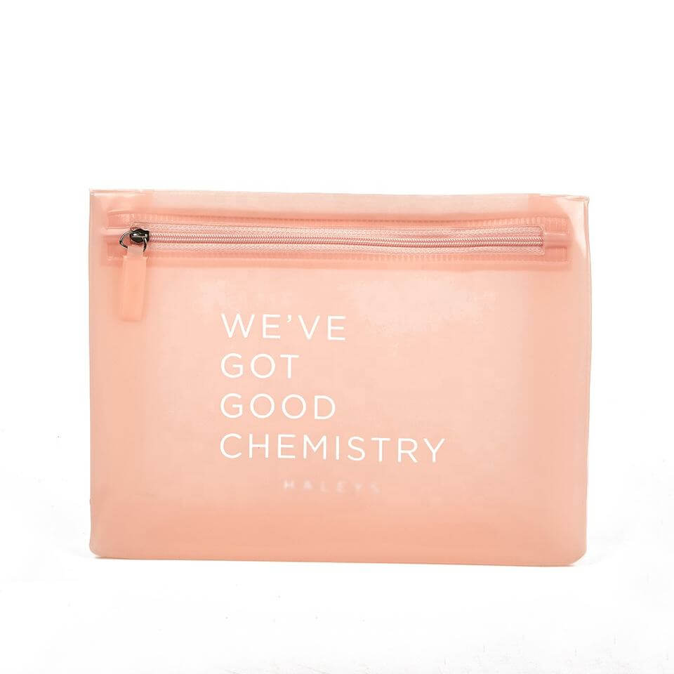 Eco friendly custom transparent clear waterproof plastic EVA cheap PVC makeup travel cosmetic zipper bag