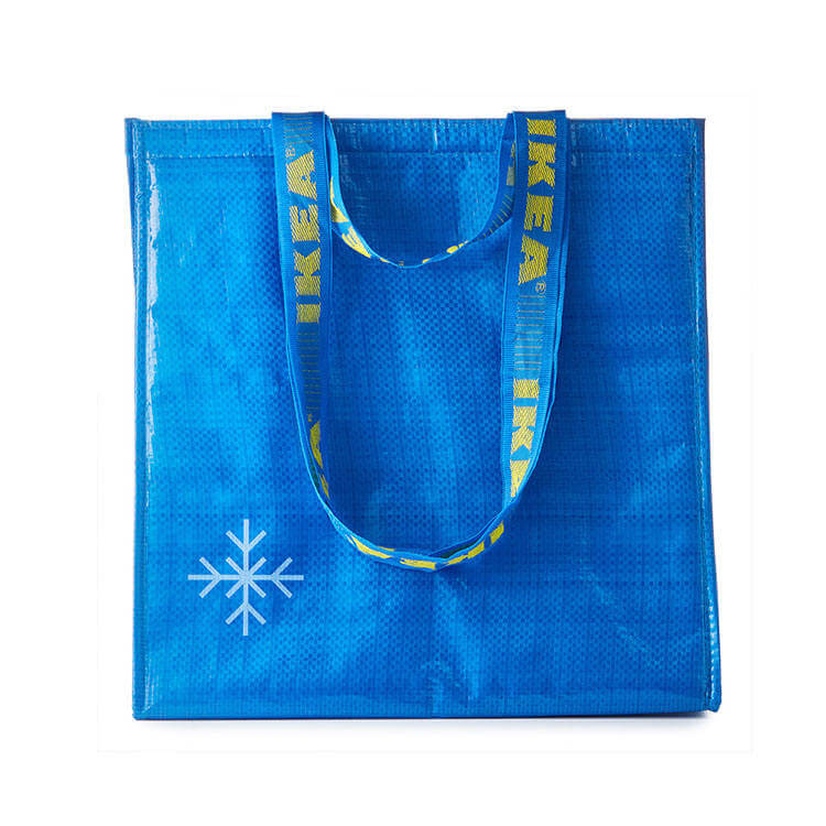 Fashionable Durable Pouch Tote Promotional Food Insulated pp Woven Cooler Bag