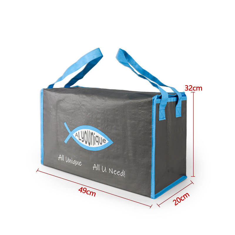 PP woven epe aluminum foil thermal cold insulation food cooler thermal bag
