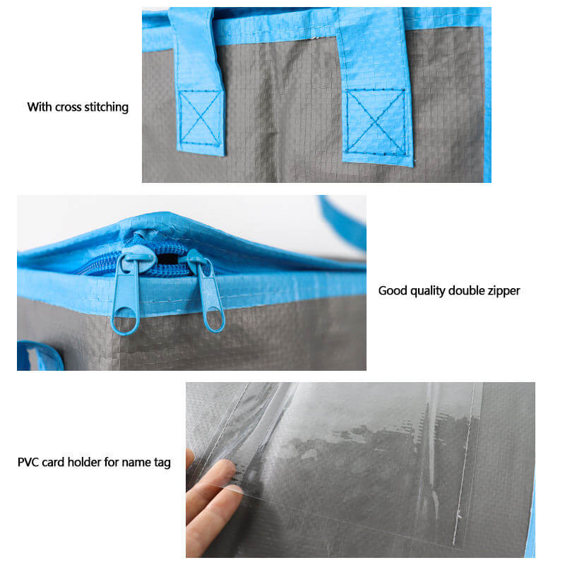PP woven epe aluminum foil thermal cold insulation food cooler thermal bag