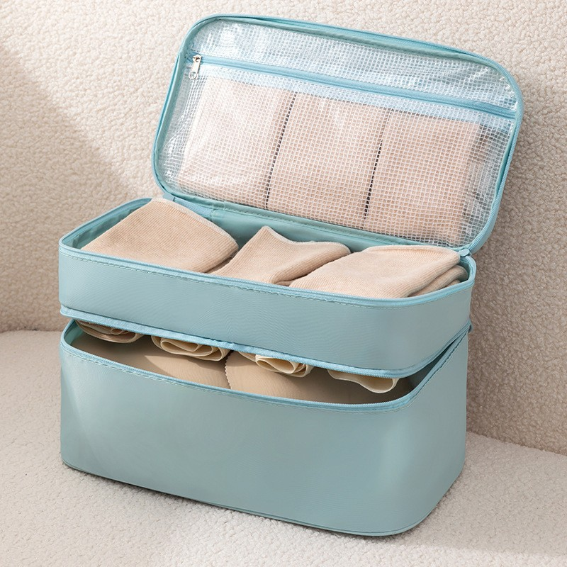 Multi-Layer Underwear Organizer Bag - Keep Your Essentials Tidy and Travel-Ready QD-SN250005