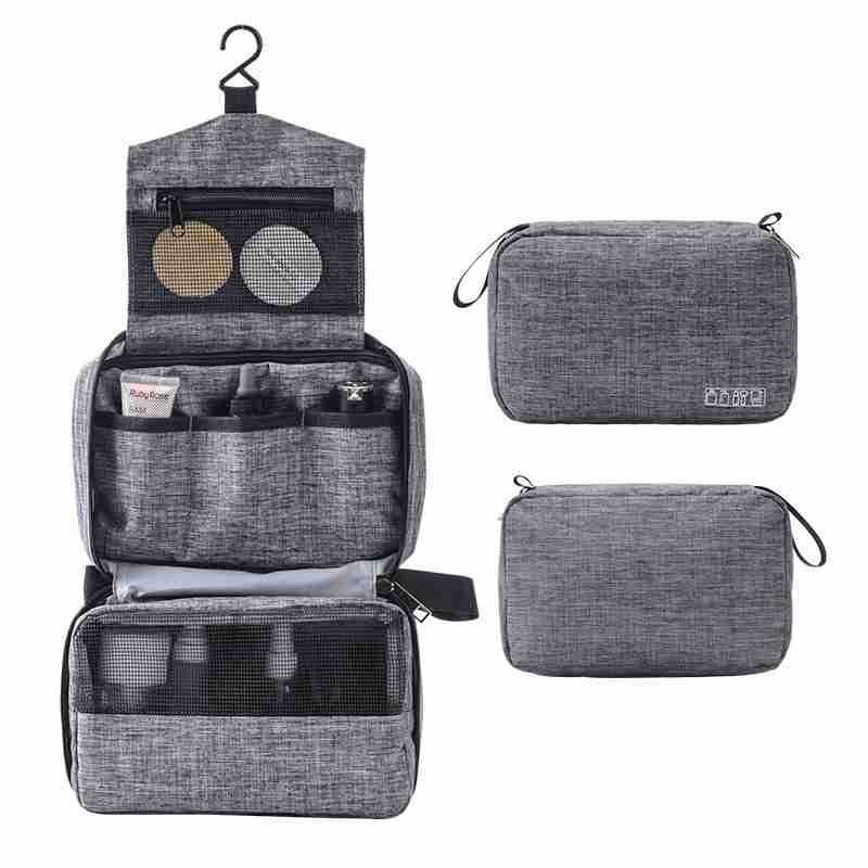 Stay Stylish and Organized with the Foldable Hanging Cosmetic Bag  QD-SN250007