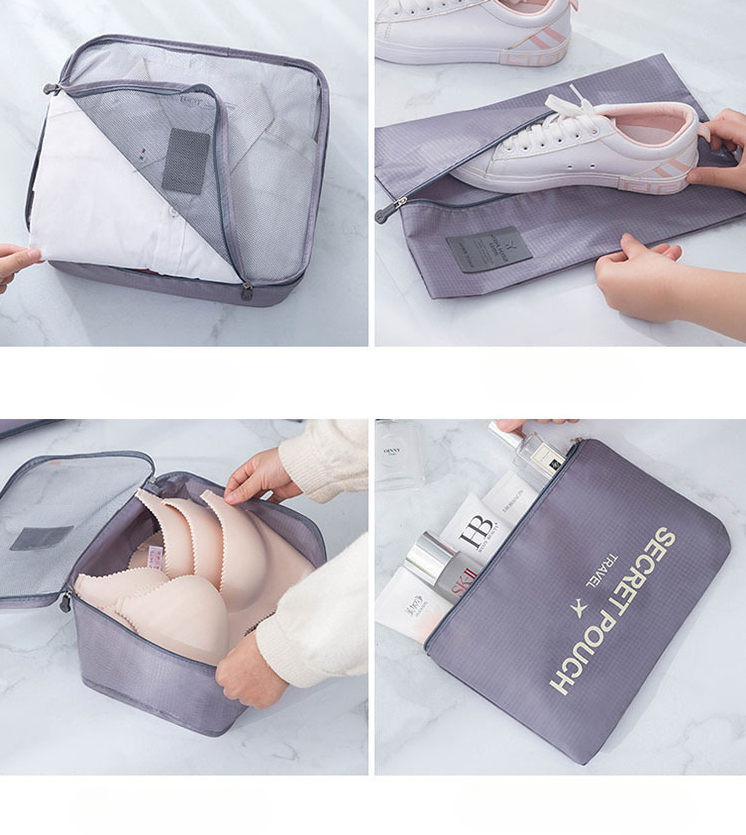 Pack Smart and Travel Light with Our 6-Piece Storage Set QD-SN250009