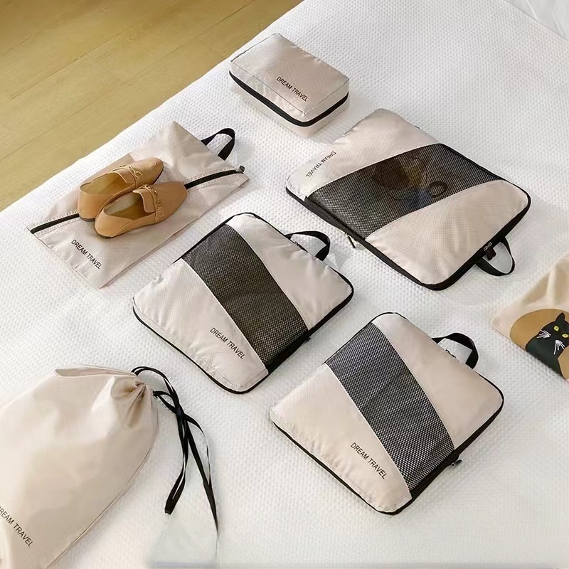 Organize Your Travel with Our 6-Piece Compressible Storage Set  QD-SN250011