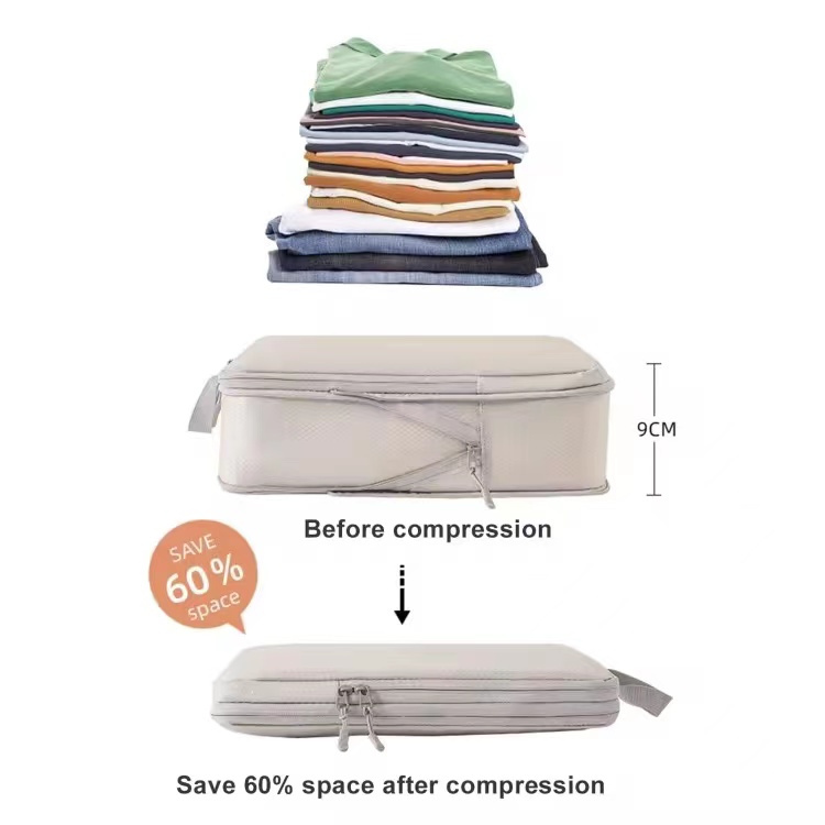 Travel Efficiently with Our Compression Packing Cubes – Your Ultimate Packing Solution! QD-SN250012