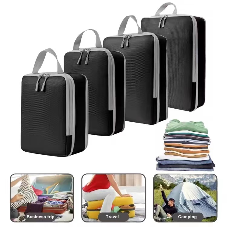 Travel Efficiently with Our Compression Packing Cubes – Your Ultimate Packing Solution! QD-SN250012